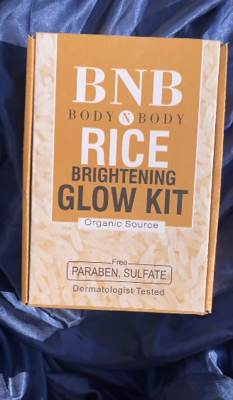 BNB Whitening Rice | Extract Bright & Glow Kit (with Box) (Bar code)