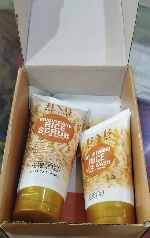 BNB Whitening Rice | Extract Bright & Glow Kit (with Box) (Bar code)
